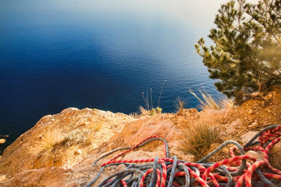 Tracé de Philémon (Spéléologie/escalade) - La Ciotat