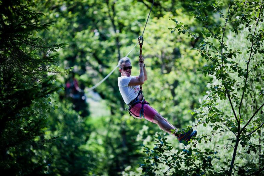 Parcours aventure - Natur'Accro Vallée de La Plagne