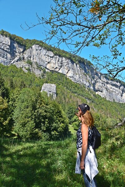 Sentier pédestre : Doran par le sentier du Gypaète
