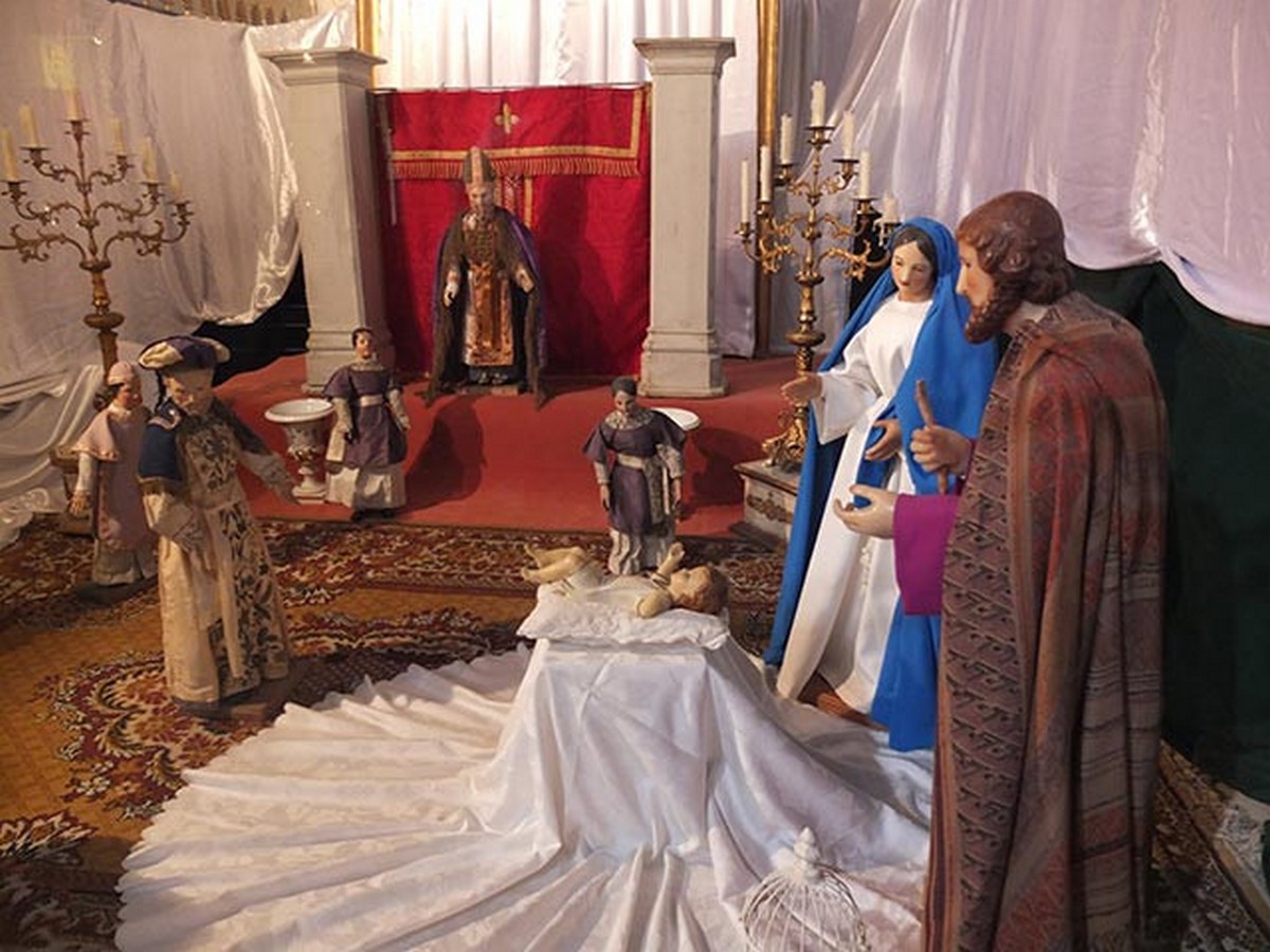 Crèches blanches et Chemin de Saint-Jacques