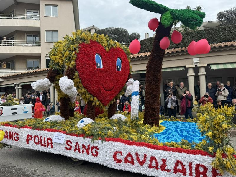 Corso du Mimosa à Cavalaire-sur-Mer