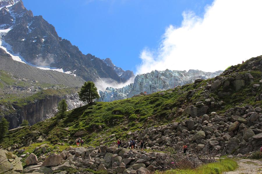 Sentier de randonnée direction le Point du vue