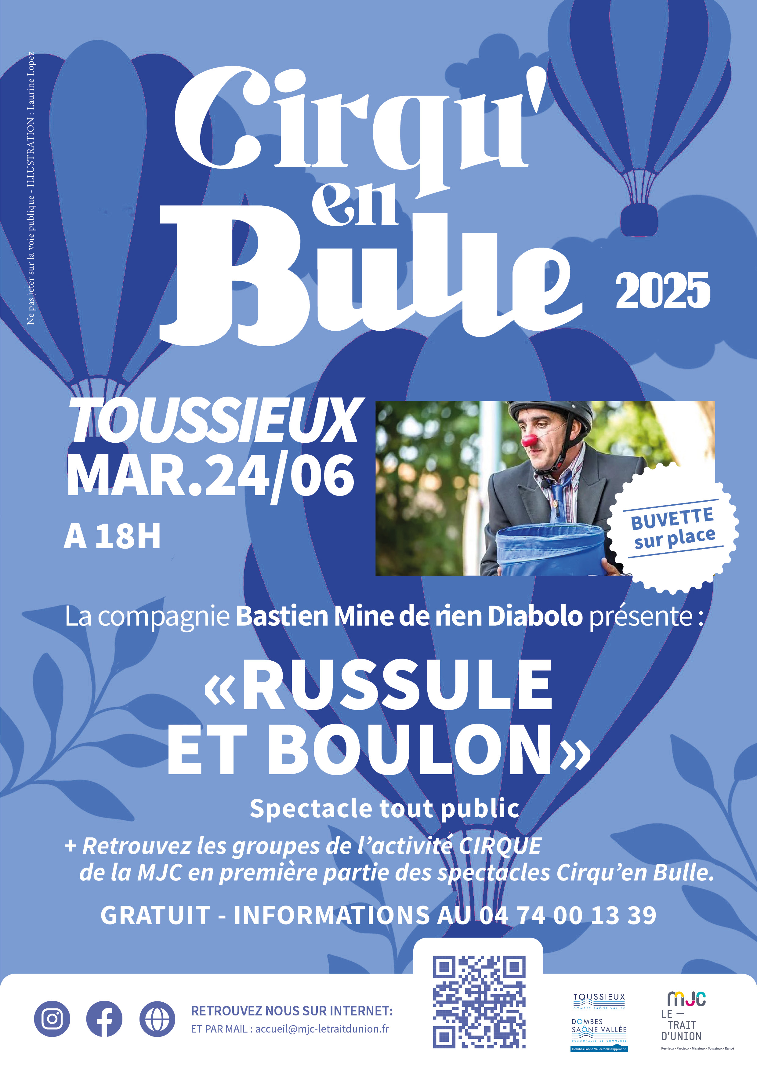 Festival Cirqu'en Bulle : Russule et Boulon_Toussieux