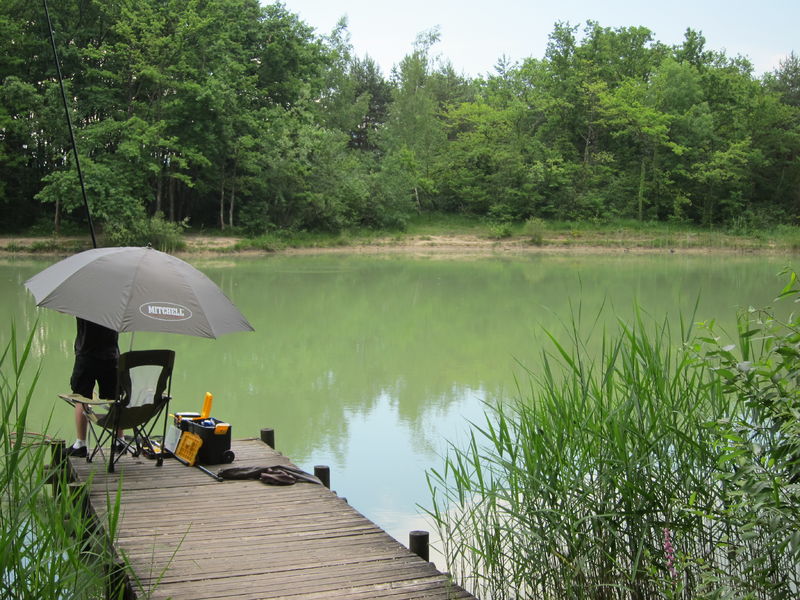 Pêche à l'étang de Colovrex