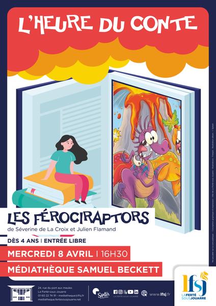 Heure du conte : « Les Férociraptors »