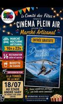 Cinéma en plein air précédé d'un marché nocturne à Hières-sur-Amby
