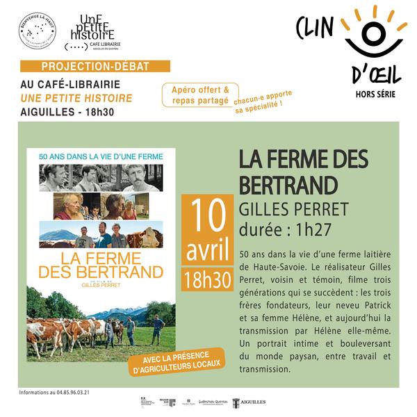 Projection - La ferme des Bertrand
