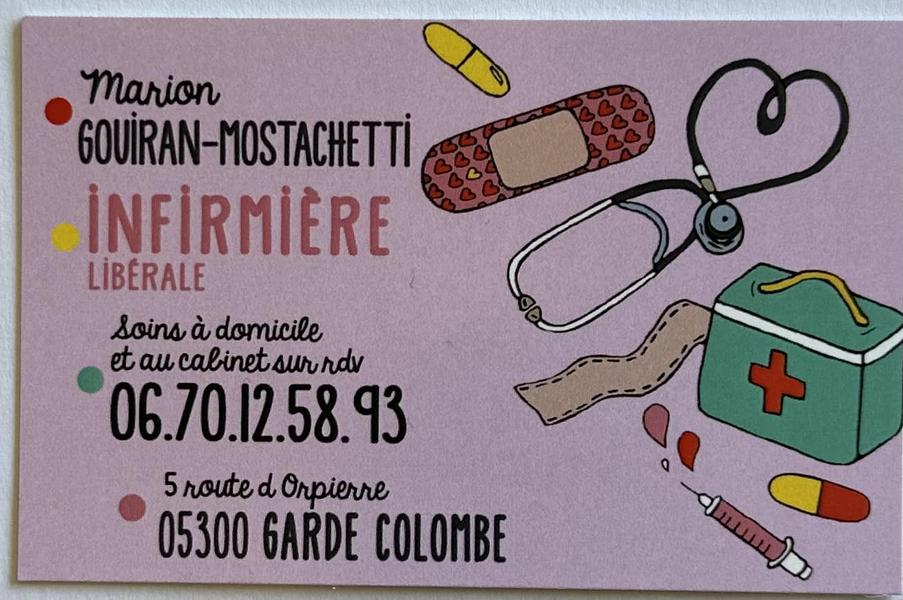 Infirmière Gouiran-Mostachetti Marion