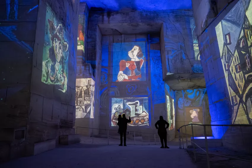 Carrières des Lumières 2026 : Picasso et Frida Kahlo