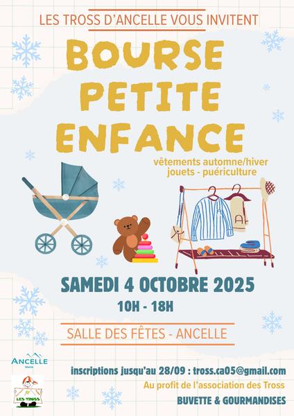 Bourse petite enfance - © Les Tross d'Ancelle Bourse petite enfance - © Les Tross d'Ancelle