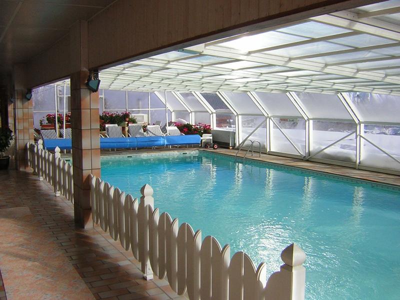 piscine des Soldanelles en hiver