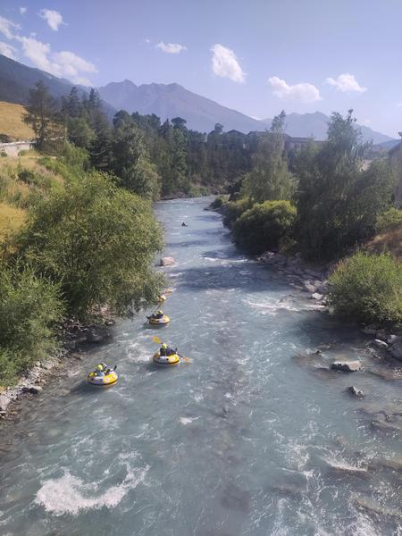 River-tubing à Val Cenis