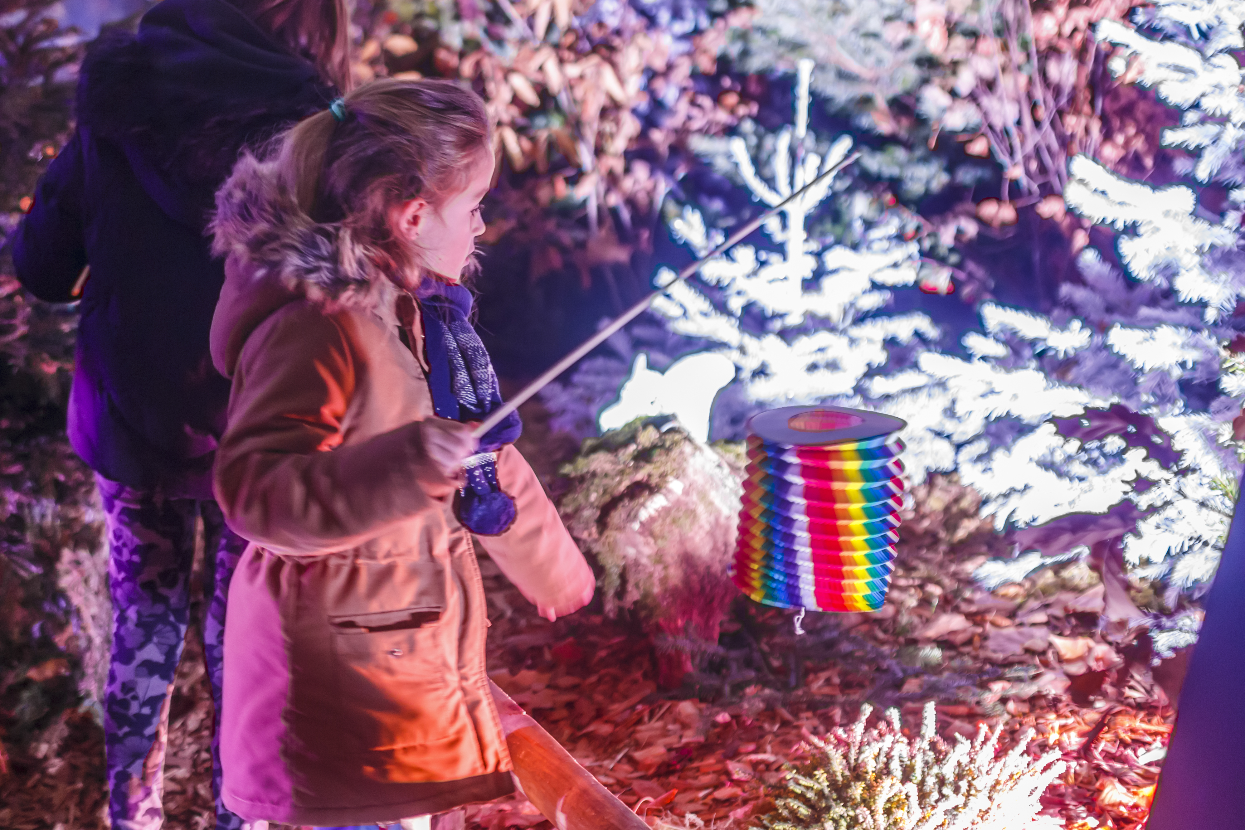 Storytelling walk with lanterns