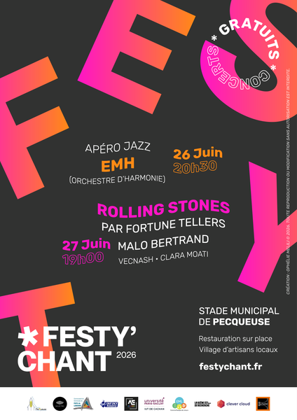 affiche festychant
