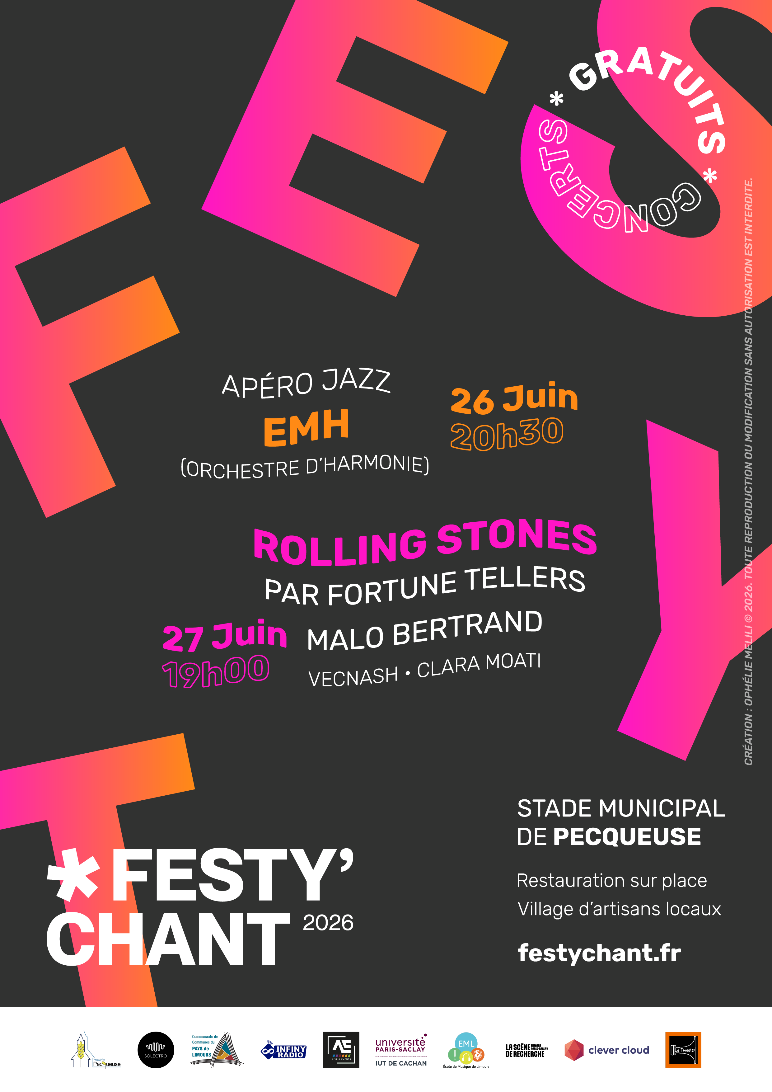 affiche festychant