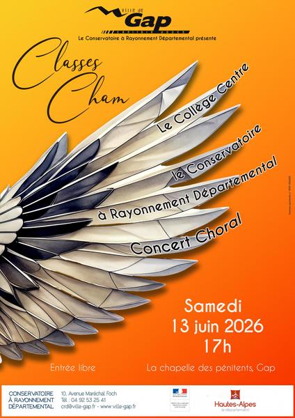 Concert des classes cham