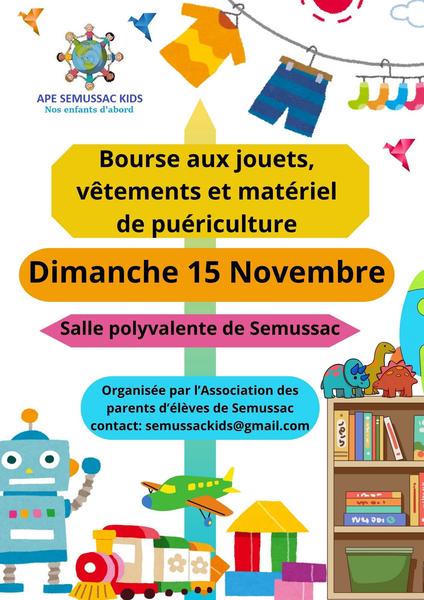 Bourse aux jouets