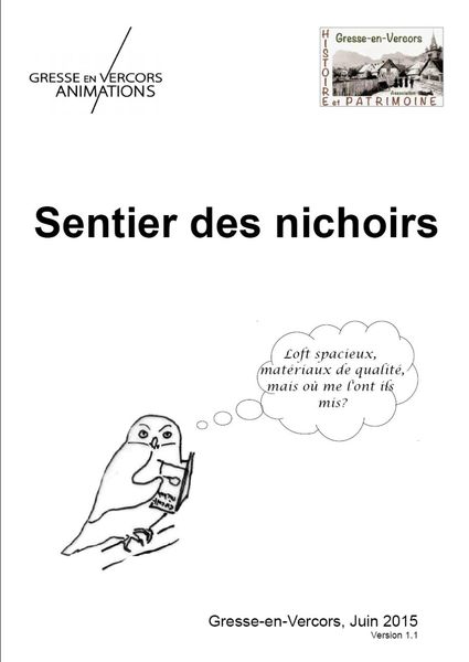 Sentier des nichoirs