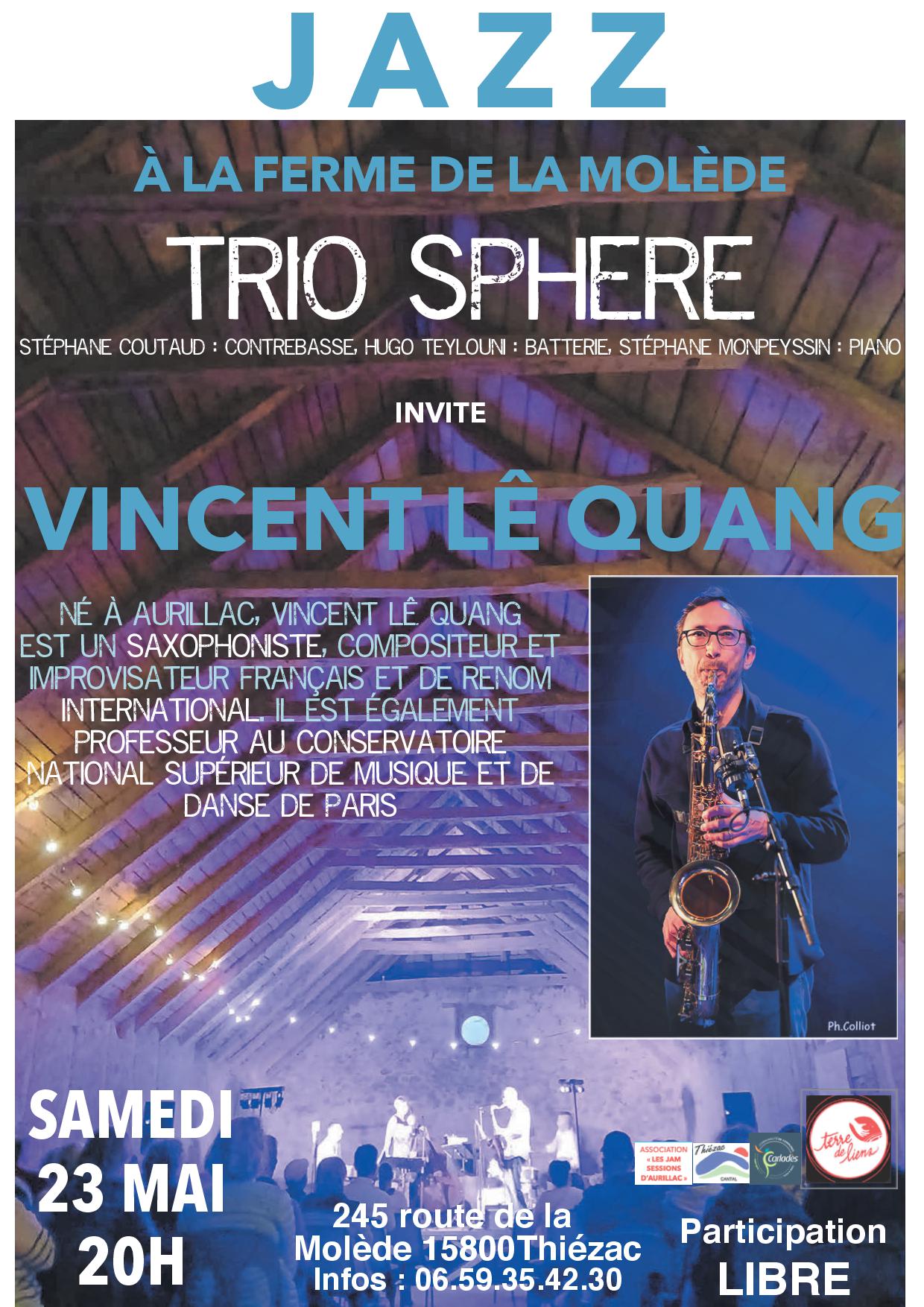 Concert jazz à la ferme de la Molède