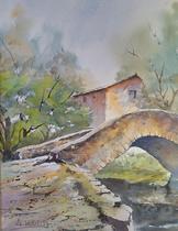 Exposition des aquarelles de Alain Bidault_Saint-Pierre-d'Entremont