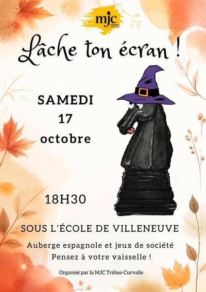 Lâche ton écran !