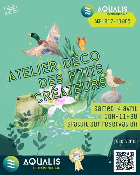 Atelier déco des p'tits créateurs_Aix-les-Bains