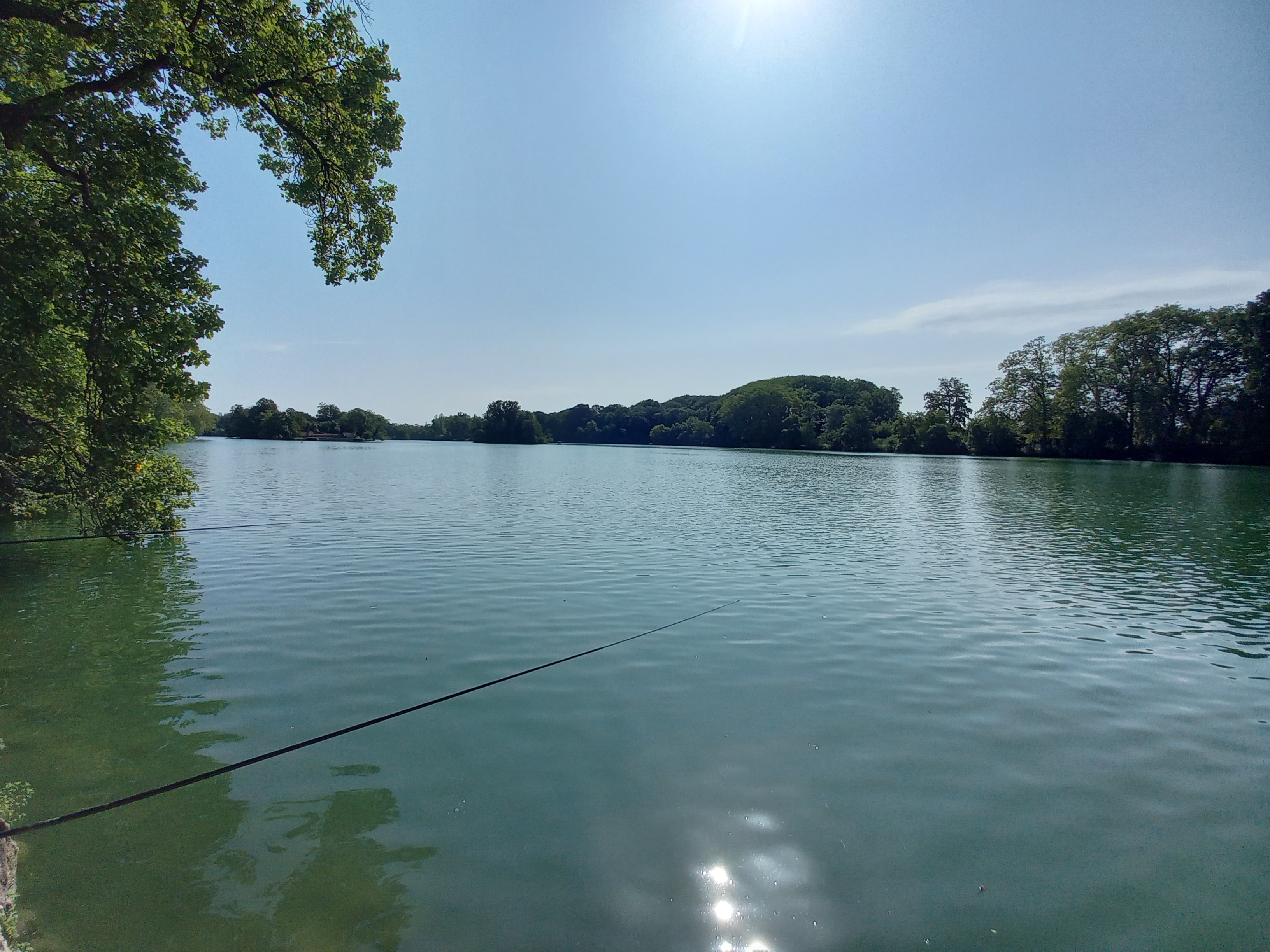 Pêcher au parc de la Tête d'Or