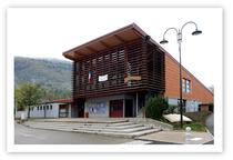 Façade de la médiathèque