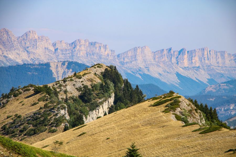 Les falaises du vercors