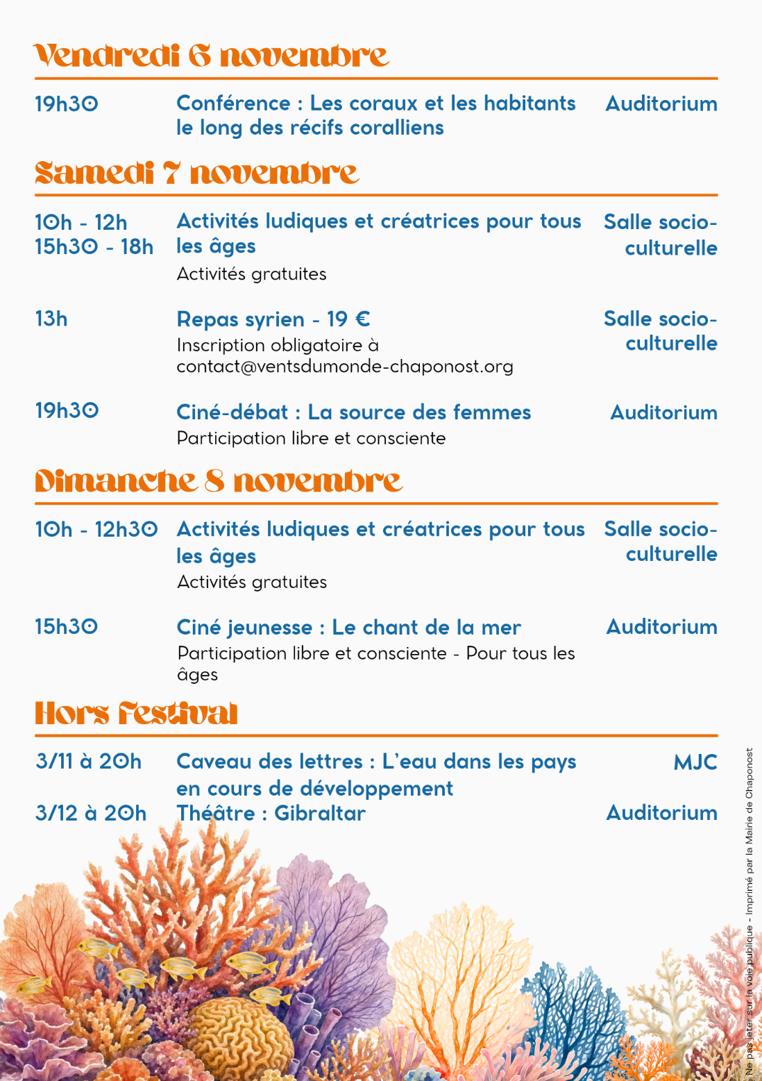 verso du flyer