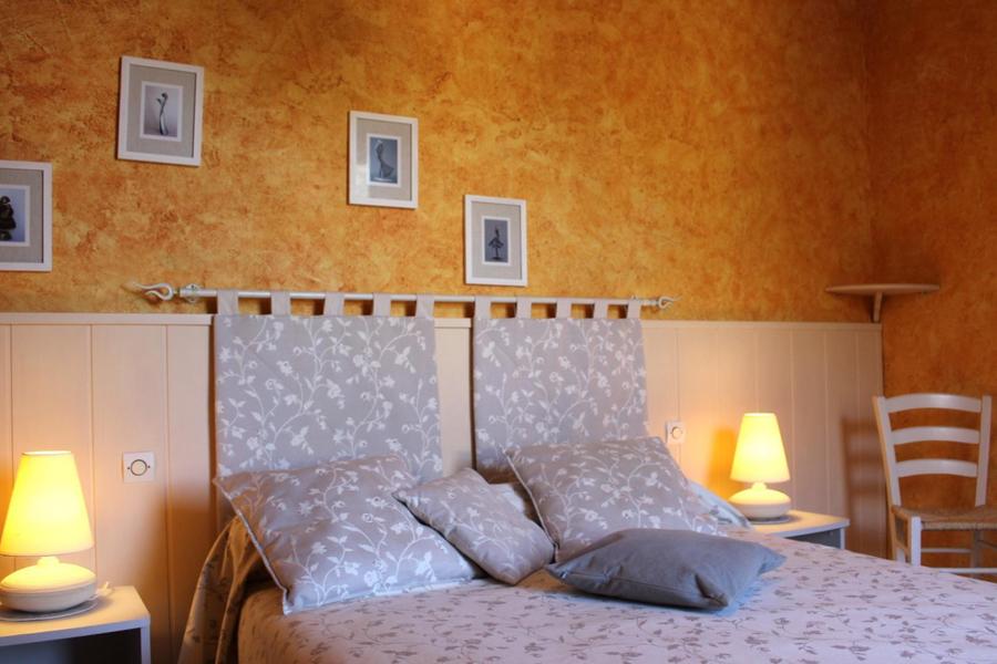 Gîte Le Jardin des Cinq Sens-Chambre Lit double-Tourrette-Levens-Gîtes de France des Alpes-Maritimes