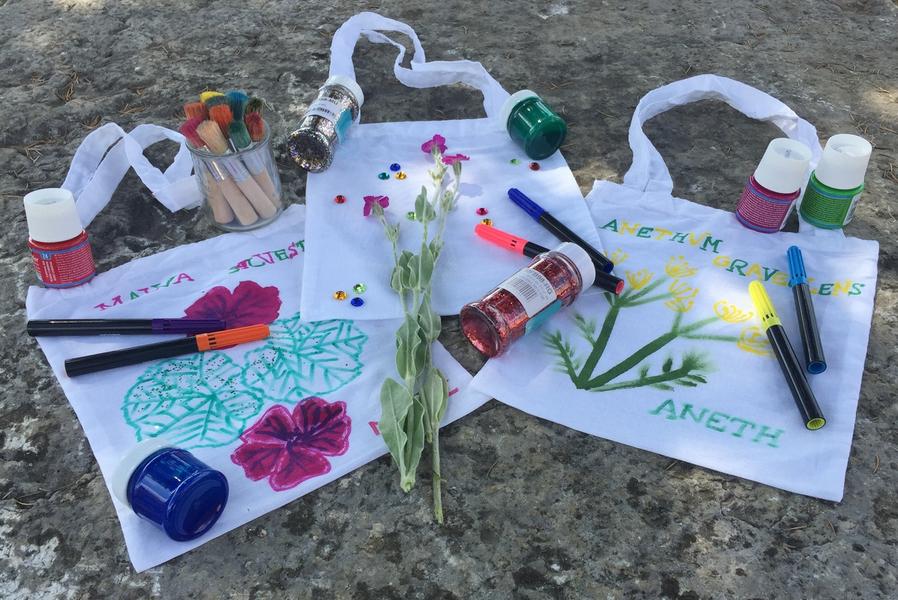 Atelier Sac à trésor ou arc en ciel floral