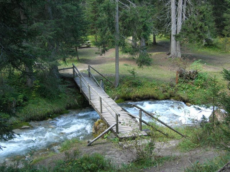 Promenade confort Torrent et lac de la Rosière