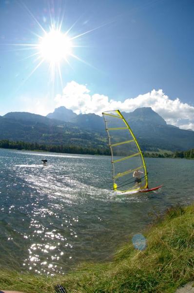 Lac de planche à voile des Ilettes