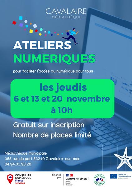 Cavalaire-Sur-Mer : Ateliers numériques