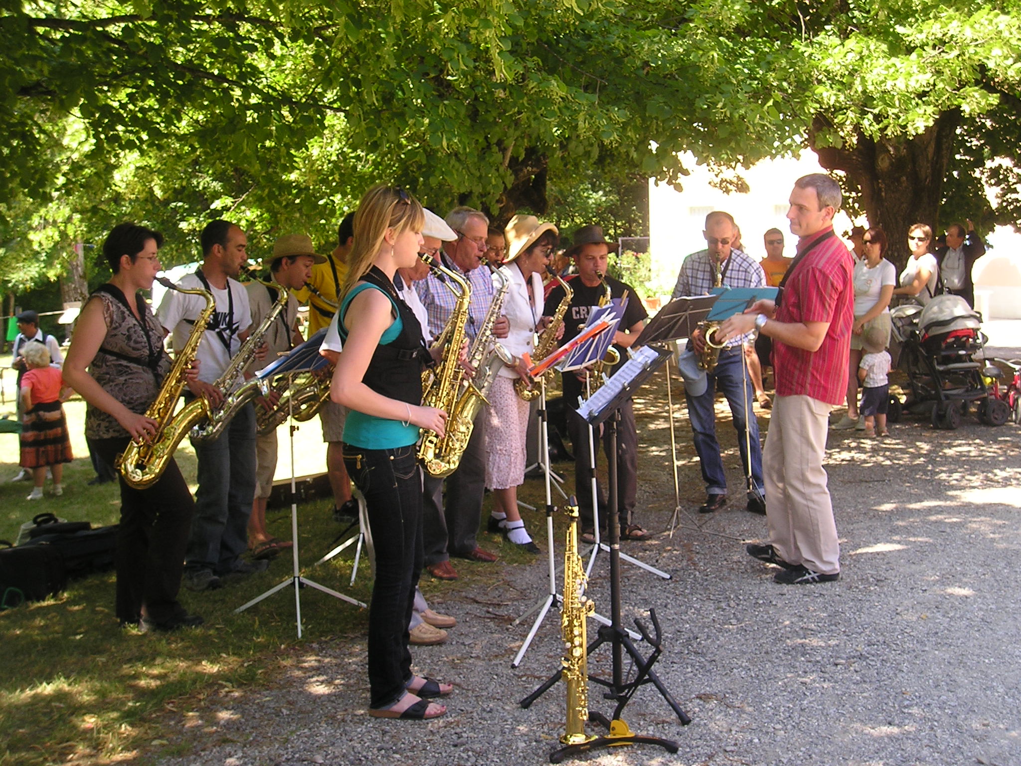 Animation musicale à Laborel