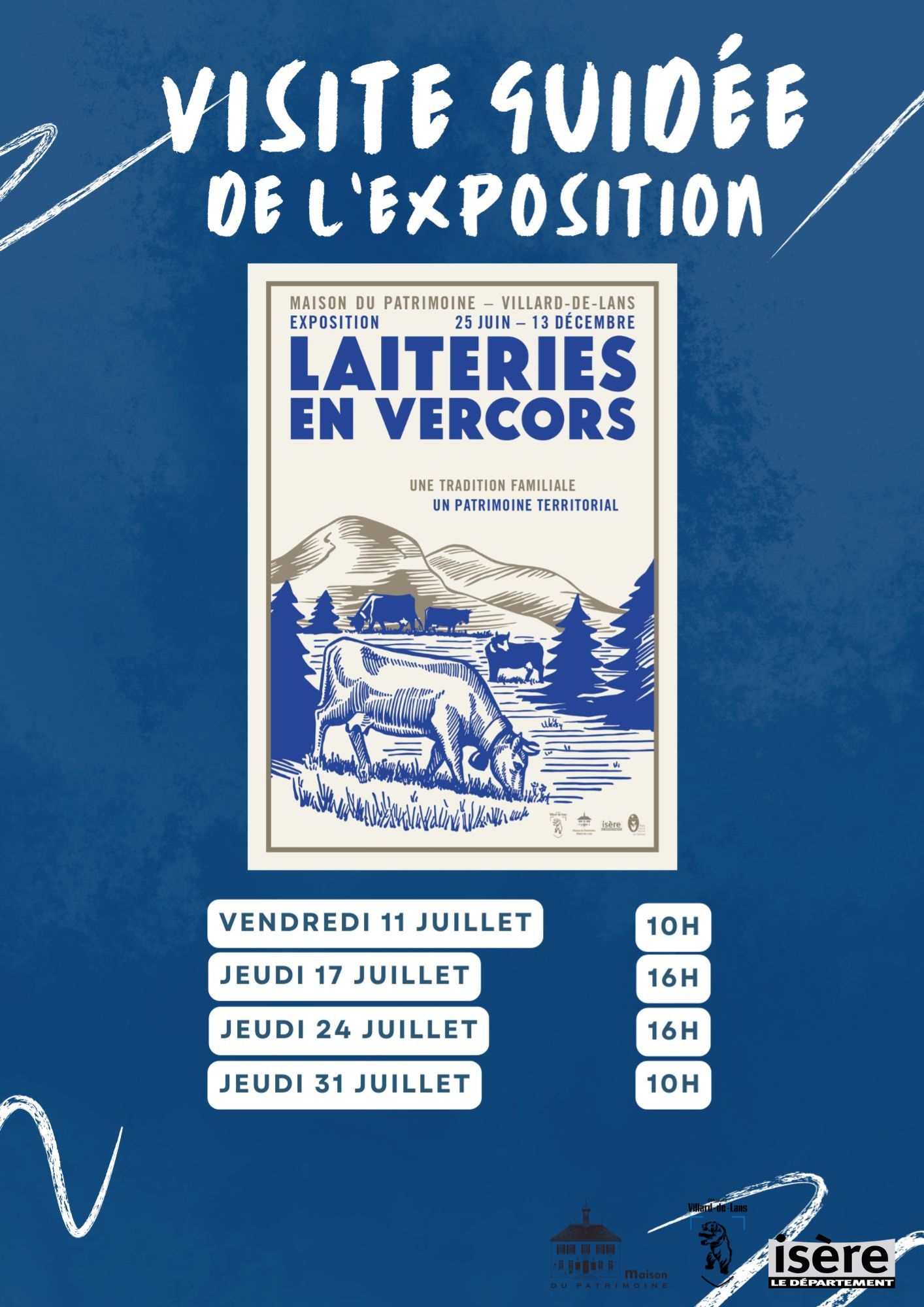 Visite guidée de l'exposition : laiteries du Vercors_Villard-de-Lans