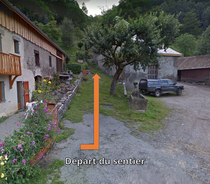 Accès sentier Pré du Clos