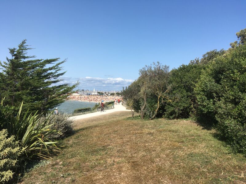 Plage des Minimes en vue