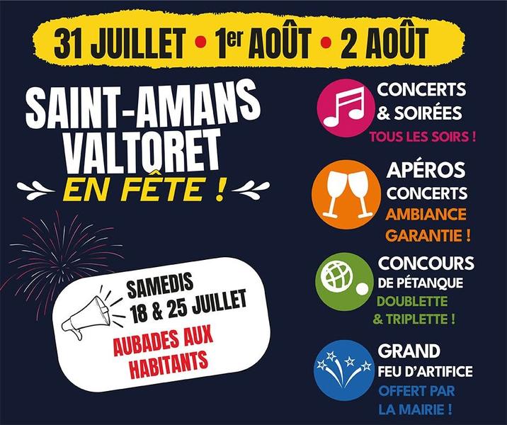 Saint-Amans Valtoret en fête