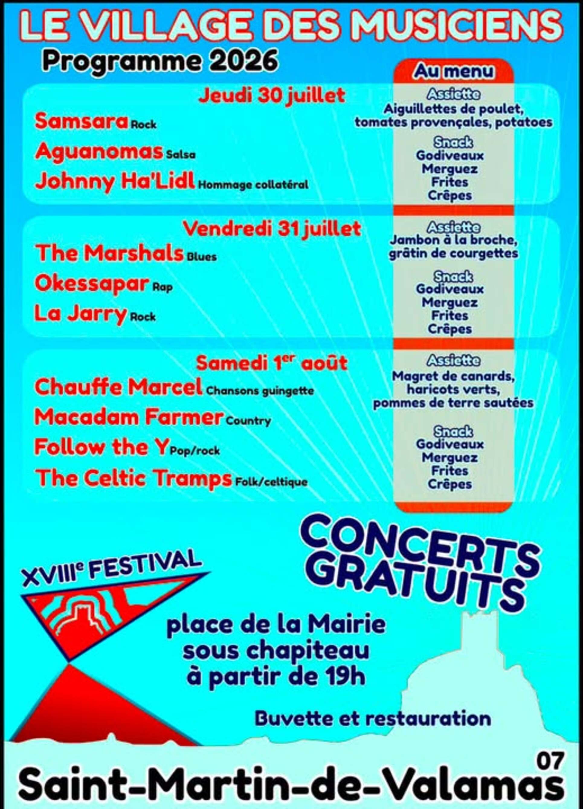Festival "Le Village des Musiciens"