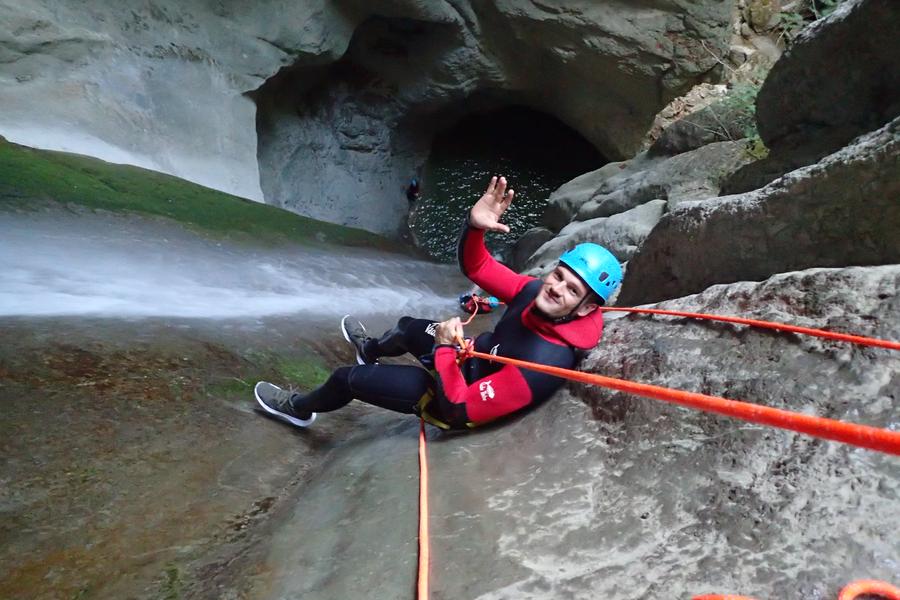 Canyon sensations : parcours 2h30 - Angon_Faverges-Seythenex