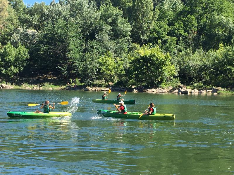 Canoeing from Vallon to St Martin d'Ardèche - 30 km / 3 days with Rivière et Nature