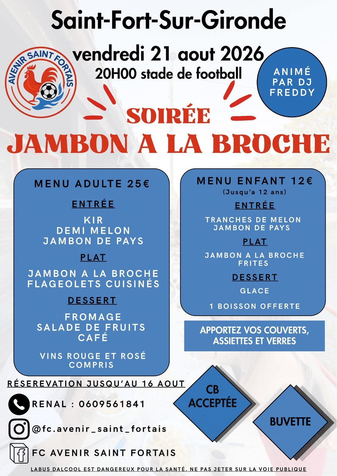 Soirée jambon à la broche