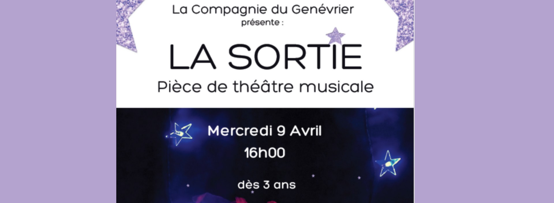 Theatre with La Compagnie du Genévrier ‘La Sortie’ (The Exit)