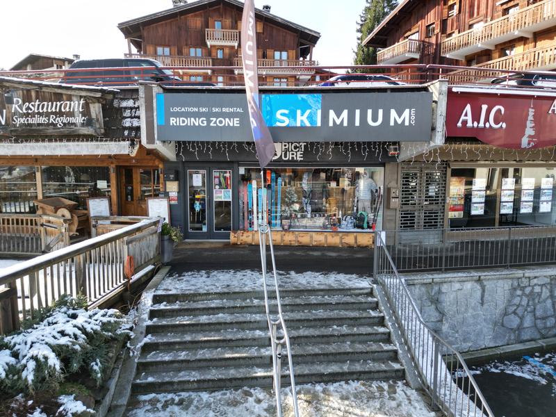 Magasin extérieur hiver