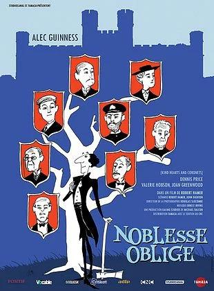 Cycle Cinéma Britannique : NOBLESSE OBLIGE de Robert Hamer