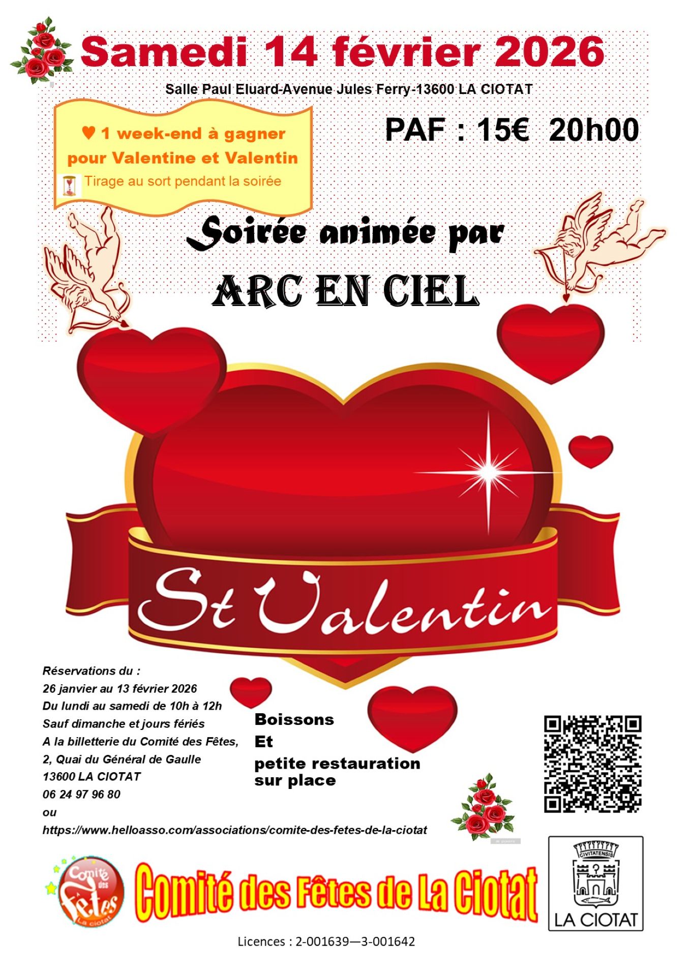 Soirée Saint Valentin