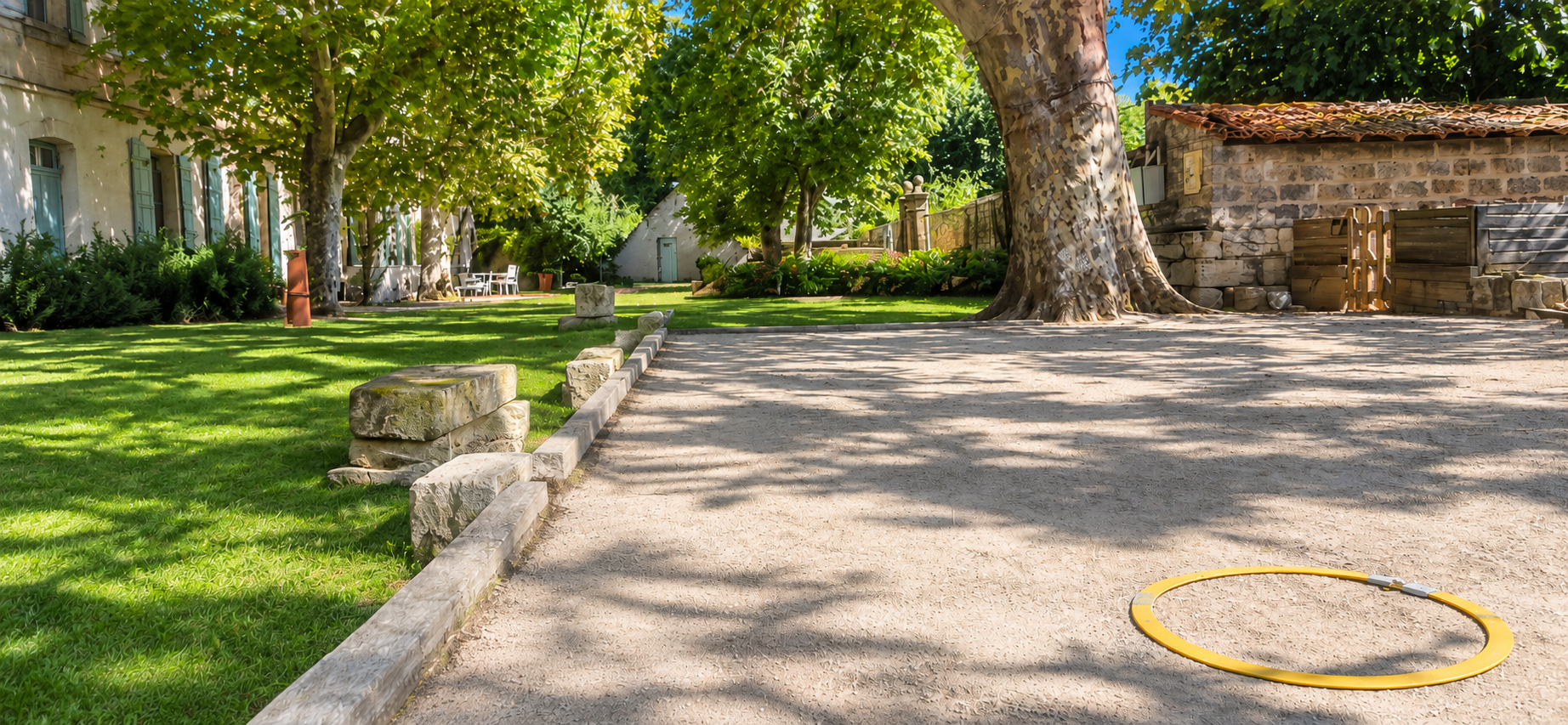 Terrain de pétanque