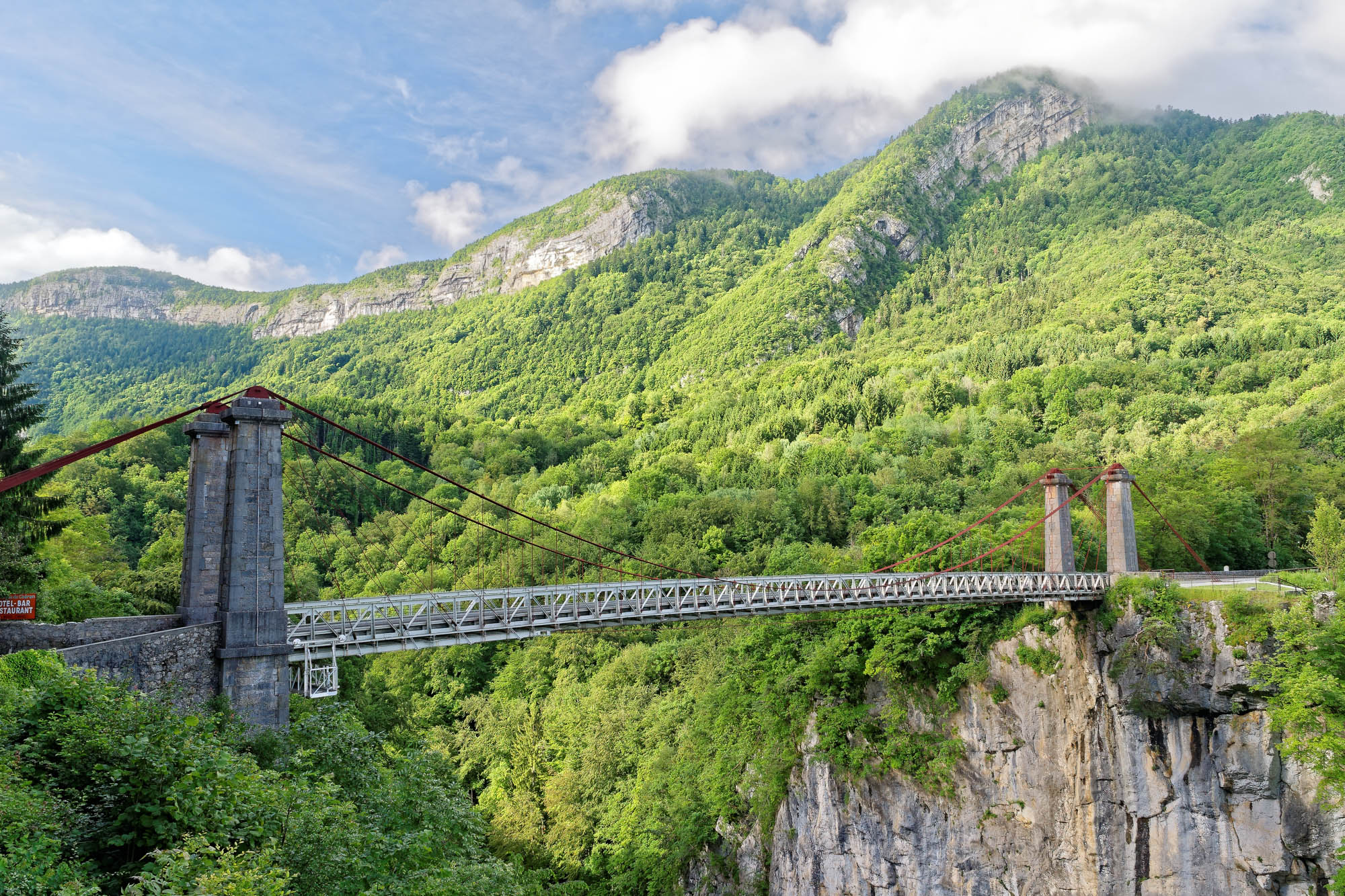 A32 Circuit de l'Albanais - Pont de l'Abîme - Bauges - Haute-Savoie - © Savoie Mont Blanc - Anglade